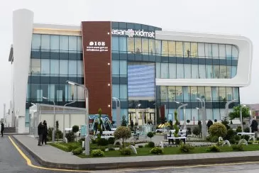 Sabirabad Asan Xidmət. 1 lift 6 eskalator